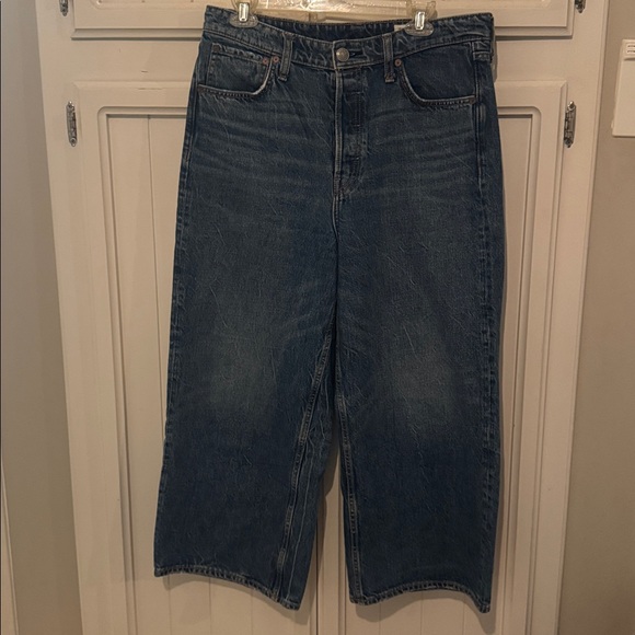 Rag & Bone Maya High Rise Shorty Wide Leg - Picture 12 of 13